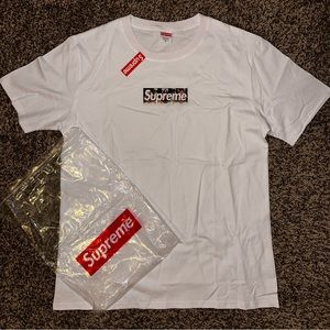 Supreme Milan Box Logo Grazie Print White Medium